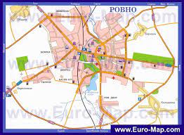 Потрібно знайти вулицю, ресторан або аптеку? Karty Rovno Podrobnaya Karta Goroda Rovno S Ulicami I Nomerami Domov Rovno Na Karte Ukrainy