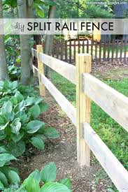 Garden split rail fence corner accent. Diy Split Rail Fence With Simpson Strong Tie Connectors Jaime Costiglio