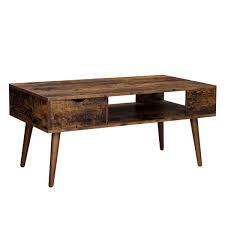 This coffee table is 18 inches high, and the wood topper measures 18 inches round. 60 Inch Long Coffee Table Wayfair Ca