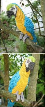 Crochet Bird Patterns Easy Diy Video En 2020 Ganchillo Amigurumi Ganchillo Ropa Para Perros