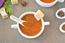 Step By Step Tamatar Ka Shorba Spiced Indian Tomato Soup How To Make Tomato Shorba Vegetarian Indian Soup Reci Indian Tomato Soup Indian Spices Indian Soup