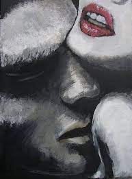 Canvas is an excellent selection, as is calico. 40 Easy Canvas Painting Ideas For Art Lovers Lovers Art Canvas Painting Paintings Love