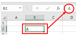 Check spelling or type a new query. How To Insert Delta Symbol In Excel Google Sheets Automate Excel