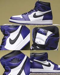 Zsneakerheadz On Instagram Another Look 2020 Air Jordan Retro 1 High Og Courtpurple Court Purple White Black Air Jordans Retro Air Jordans Fresh Sneakers