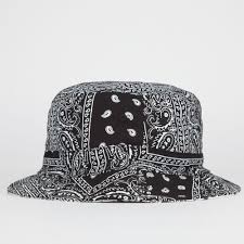 Blue Crown Reversible Paisley Mens Bucket Hat Black Ps 32058 Hm1 Mens Bucket Hats Bucket Hat Fashion Fishing Hats Mens
