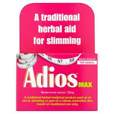 Adios Max Fucus Dry Extract 120mg X100 Health Superdrug
