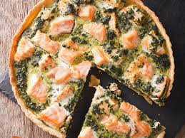Quiche Au Saumon Et Aux Epinards Recette Recette Quiche Saumon Quiche Saumon Recette Quiche