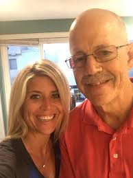 While Robin deals with her next eight weeks of chemo, Rob Winebrenner will  be right beside her, walking the dogs or binging Netflix. "I'm very much in  love with her," he told