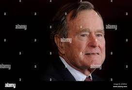 Former US President George H.W Bush attends the 2010 Medal of Freedom in a  ceremony of the East Room February 15, 2011 at the White House in  Washington, DC. Photo by Olivier