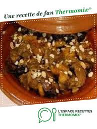 Tajine A L Agneau Recette Recette Tajine Thermomix Recette