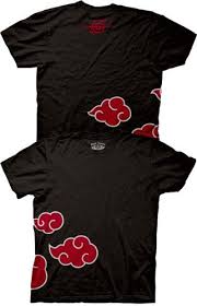 Amazon Com Mens Naruto Shippuden Clouds T Shirt Clothing Naruto T Shirt Naruto Shirts Naruto Clothing