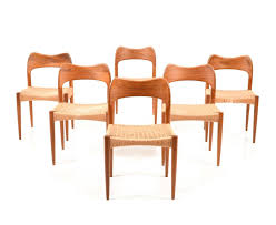 Set Of Six Danish Teak Wooden Dining Chairs Wooden Dining Chairs Dining Chairs Danish Design Chair