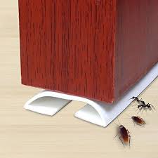Under Door Stopper Self Adhesive Silicone Door Bottom Seal Strip 39 Long White Seal Door Bottom Door Draught Stopper Draft Stopper Door Weather Stripping