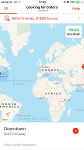 For Three Weeks Now My Hotspot Is Across The Ocean 6227 Miles Away Wtf Please Fix Doordash