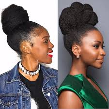 My Top Knot Bun Inspired By Teyonah Parris Done By London S Beautii In Bowie Maryland Www Styleseat Com Natural Hair Bun Styles Natural Hair Updo Hair Beauty