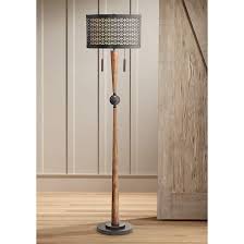 Franklin Iron Works Hunter Floor Lamp 9m634 Lamps Plus With Images Mid Century Modern Floor Lamps Modern Floor Lamps Farmhouse Floor Lamps
