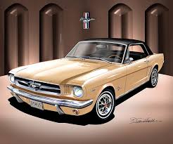 Image result for Honey Gold 1965 Mustang
