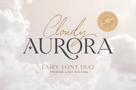 Shop vape kids hoodies created by independent artists from around the globe. Cloudy Aurora Handwritten Font Befonts Com