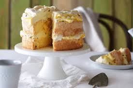 Delia shows you how to bake a perfect sponge cake with a creamy passion fruit filling. Layered Passionfruit Curd Sponge Cake Recipe Maggie Beer