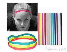 Satin Al Elastik Kaucuk Sac Bandi Spor Bandi Moda Beyzbol Voleybol Erkekler Yoga Erkek Futbol Siyah Renk Ince Sac Bantlari Spor Bandi Tl4 12 Dhgate Comda