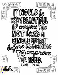 736x535 quote coloring pages awesome free and printable quote coloring. Anne Frank 1000 Free Printable Coloring Pages Stevie Doodles Free Printable Coloring Pages