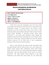 Mengupas secara ringkas mengenai tujuan dan juga kepentingan aktiviti kokurikulum unit beruniform di sekolah rendah. Refleksi Perkhemahan Unit Beruniform