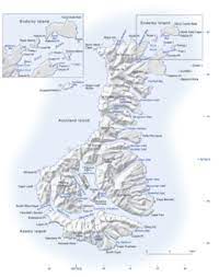 They are the largest of new zealand's subantarctic islands, with a combined area of 57,000 ha. Auckland Islands Wikipedia