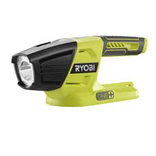 Ryobi 18 Volt One Lithium Ion Cordless Led Light Tool Only P705 The Home Depot Ryobi Led Flashlight Adjustable Lighting