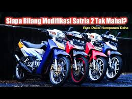 Kumpulan ide serta inpirasi terbaik modifikasi motor sport pada modifikasi motor satria ru 2 tak bisa anda jadikan pilihan terbaik untuk motor kesayangan. Modifikasi Satria 2 Tak Murah Bisa Pakai Komponen Paket Hemat Enggak Harus Mahal Sesuaikan Budget Youtube