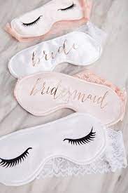 these diy personalized bridal sleep masks are everything sleepingprojects diy bridal bridesmaid diy personalized bridal