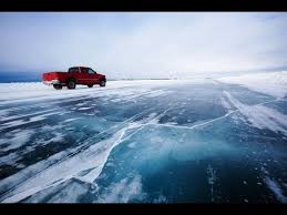 Ледовый путь дальнобойщиков / ice road truckers. There Is A Frozen Ice Road In Canada Youtube