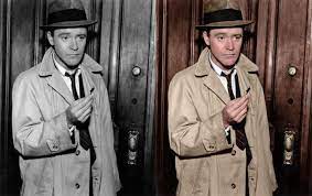 Jack Lemmon The Apartment 1960 Colorized Jack Lemmon Lemmon Black And White