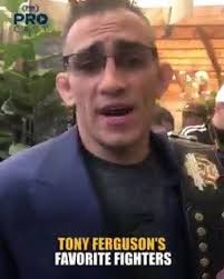 Tony Ferguson Lists His Top 5 Favorite Fighters : r/MMA