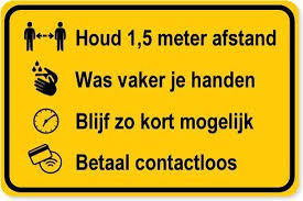 Deze regels zijn belangrijk voor de gezondheid van iedereen. Bol Com Bord Corona Regels 60x40cm Stevig Aluminium Bord Met Dubbel Omgezette Rand