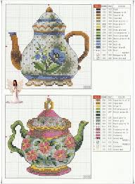 Pinterest Counted Cross Stitch Teapots Cross Stitch