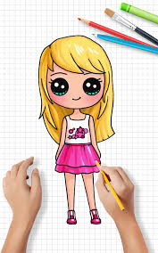 Disable your adblock and script blockers to view this page. How To Draw Cute Girls Drawing Girl Step By Step 5 0 16 Apk Download Com Fatstudio Howtodrawcutegirls Apk Free