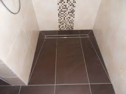 Bodengleiche Dusche Grosse Fliesen Duschrinne Duschrinne Dusche Fliesen Begehbare Dusche