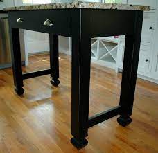 Come find the island kitchen tables you are looking for. Custom Black Kitchen Island Table Style By Custom Corners Llc Custommade Com