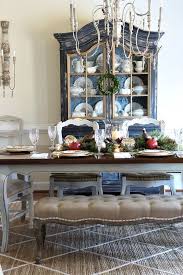 Traditional Christmas Table Styled And Set Tour French Country Dining Room Country House Decor Country Dining Rooms