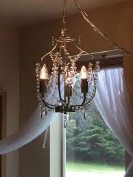 Pin By Nhi V On Lamp Project Ikea Chandelier Chandelier Lighting Plug In Chandelier