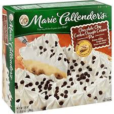Remove plastic wrap from pie. Marie Callender S Cream Pie Chocolate Chip Cookie Dough Pies Desserts Piggly Wiggly Nc