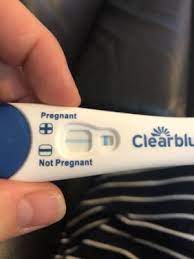 Sometimes the evaporation line can mimic a positive result by causing a faint line to appear. Evaporation Line On A Clear Blue Pregnancy Test Pregnancy Test Kit