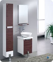 16 inch depth bathroom vanity. 16 Dark Walnut Modern Bathroom Vanity With Faucet Mirror Medicine Cabinet And Linen Side Cabinet Option