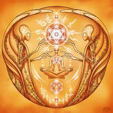 Input Sticker By Kamora Jones White Background 3 X3 Alien Concept Art Alien Art Mystical Art