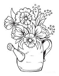 Top 20 spring coloring pages: 65 Spring Coloring Pages Free Printable Pdfs