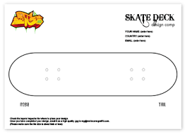 Your resource to discover and connect with designers worldwide. Skateboard Deck Design Template Novocom Top