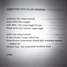 Di tinggal pacar meninggal dunia.pas lagi mau seriusan. Sementara Kita Saling Berbisik Mengenang Sdd Ahmadgaus