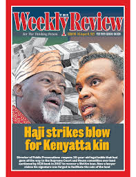 Haji strikes blow for Kenyatta kin