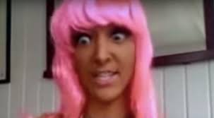As a black person, i fully forgiver her for the nicki minaj / black redditor echothegoat_ posted a say sike right now meme regarding the announcement to r/jennamarbles2 (shown below, right). Social Media Star Imitated Nicki Minaj In Blackface And Now She S Paying Dearly