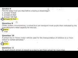 Based on 2021 il commercial driver's license manual instant feedback. Cdl School Bus Practice Test 1 Youtube
